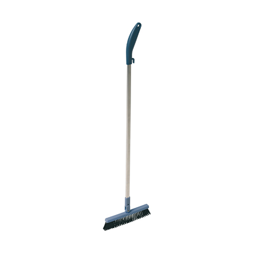 Dustpan brush met steel product foto Front View L