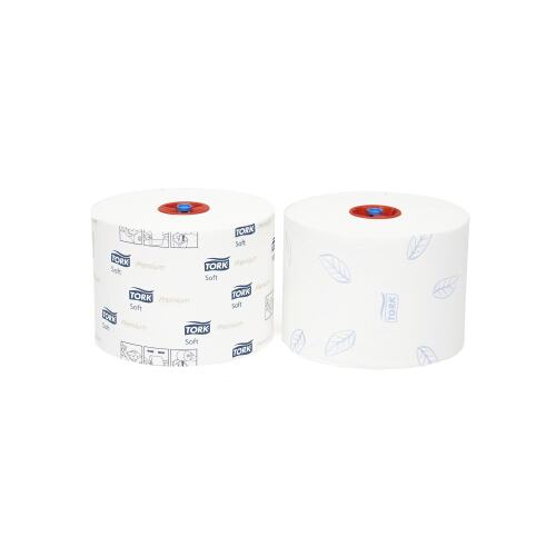 Tork Premium Toiletpapier Mid-size Zacht rol (T6) product foto Front View L