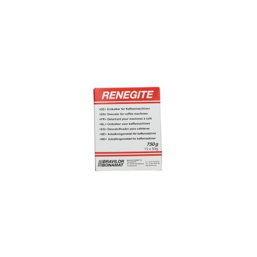Renegite ontkalkingsmiddel 15 zakjes product foto Front View L