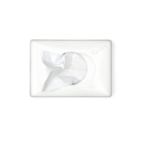 Tork Dispenser Sanitary Towel Bag White product foto Front View L