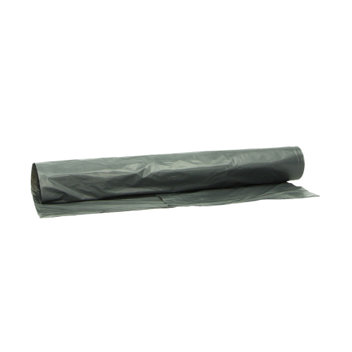 Plastic zak HDPE 60 x 110 cm, 21µ, grijs, 70 l product foto Front View L