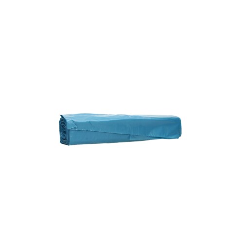 Plastic zak LDPE 60 x 70 cm, 30µ, blauw, 50 l product foto Front View L