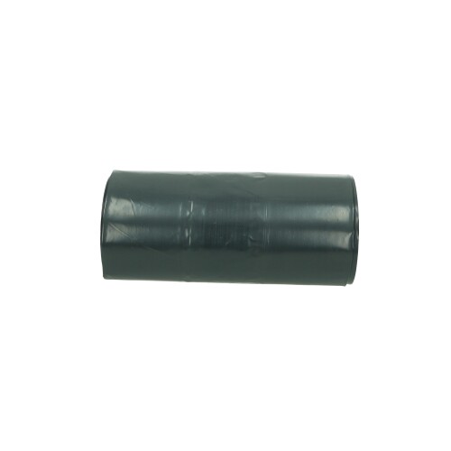 Plastic zak LDPE 90 x 120 cm, 60µ, donker grijs, 160 l product foto Front View L