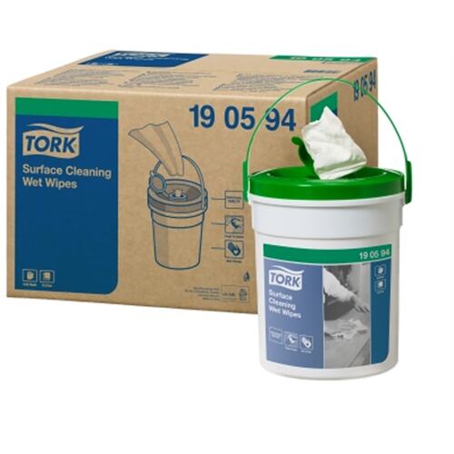 Tork Premium Wet Wipe Surface Handy Bucket product foto Front View L