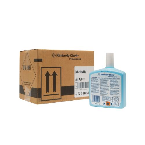 Aircare navulling Melodie 6 x 310 ml product foto Front View L