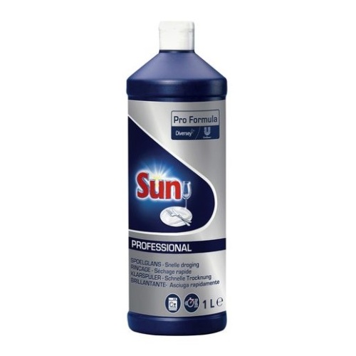 Sun spoelglansmiddel  6 x 1 l product foto Front View L