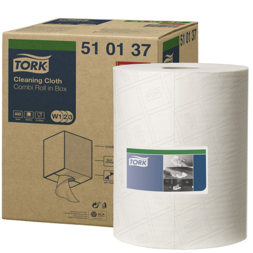 Tork Premium Cleaning Cloth510 Combi Roll product foto