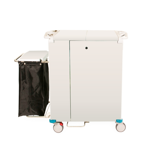 Triple-T Trolley Medium met externe afvalzakhouder product foto Front View L