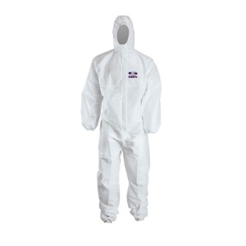 ChemDefend 250 overall, maat L, doos à 40 stuks product foto Front View L