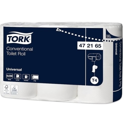 Tork Toilet Paper Roll standard (T4) product foto Front View L