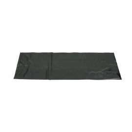 Plastic zak HDPE 30 x 41 cm, 18µ, zwart, 8 l product foto
