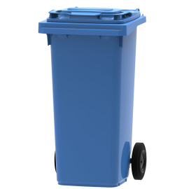 Mini-container 120 l, blauw product foto