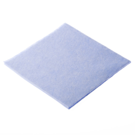 Non-woven werkdoek light blauw, 37 x 37 cm product foto