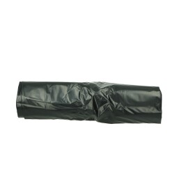 Plastic zak HDPE 100 x 90 cm, 40µ, zwart, 134 l product foto