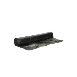 Plastic zak HDPE 45 x 50 cm, 7µ, zwart, 16 l product foto