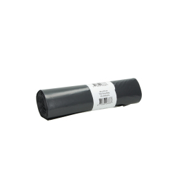Plastic zak LDPE 60 x 90 cm, 50µ, donker grijs, 60 l product foto