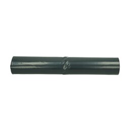 Plastic zak LDPE 80 x 100 cm, 50µ, donker grijs, 115 l product foto