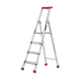 Aluminium stepladder Nimba 4 treden product foto