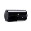 Tork traditioneel toiletroldispenser 2 rollen - zwart (T4) product foto