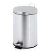 Pedaalemmer 12 l chroom met plastic binnenemmer product foto Front View S