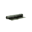 Plastic zak HDPE 50 x 55 cm, 7µ, zwart, 20 l product foto Front View S