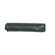 Plastic zak LDPE 45 x 50 cm, 25µ, zwart, 16 l product foto Front View S