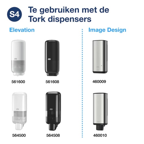 Tork Savon liquide sensibles 6 x 1 L (S4) photo du produit Image4 L