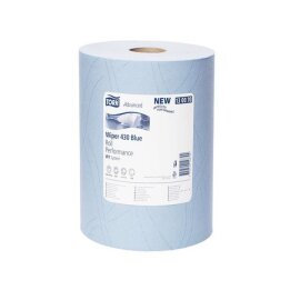 Tork Advanced Wiper 430 Roll Blue Performance (W1) photo du produit