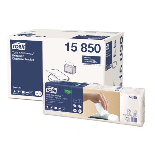 Tork Xpressnap Extra Soft White Napkin (N4) product foto Front View L