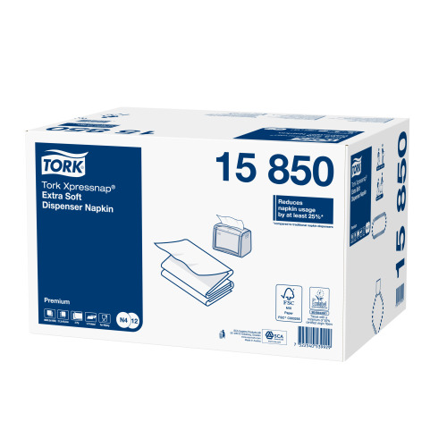 Tork Xpressnap Extra Soft White Napkin (N4) product foto Image3 L